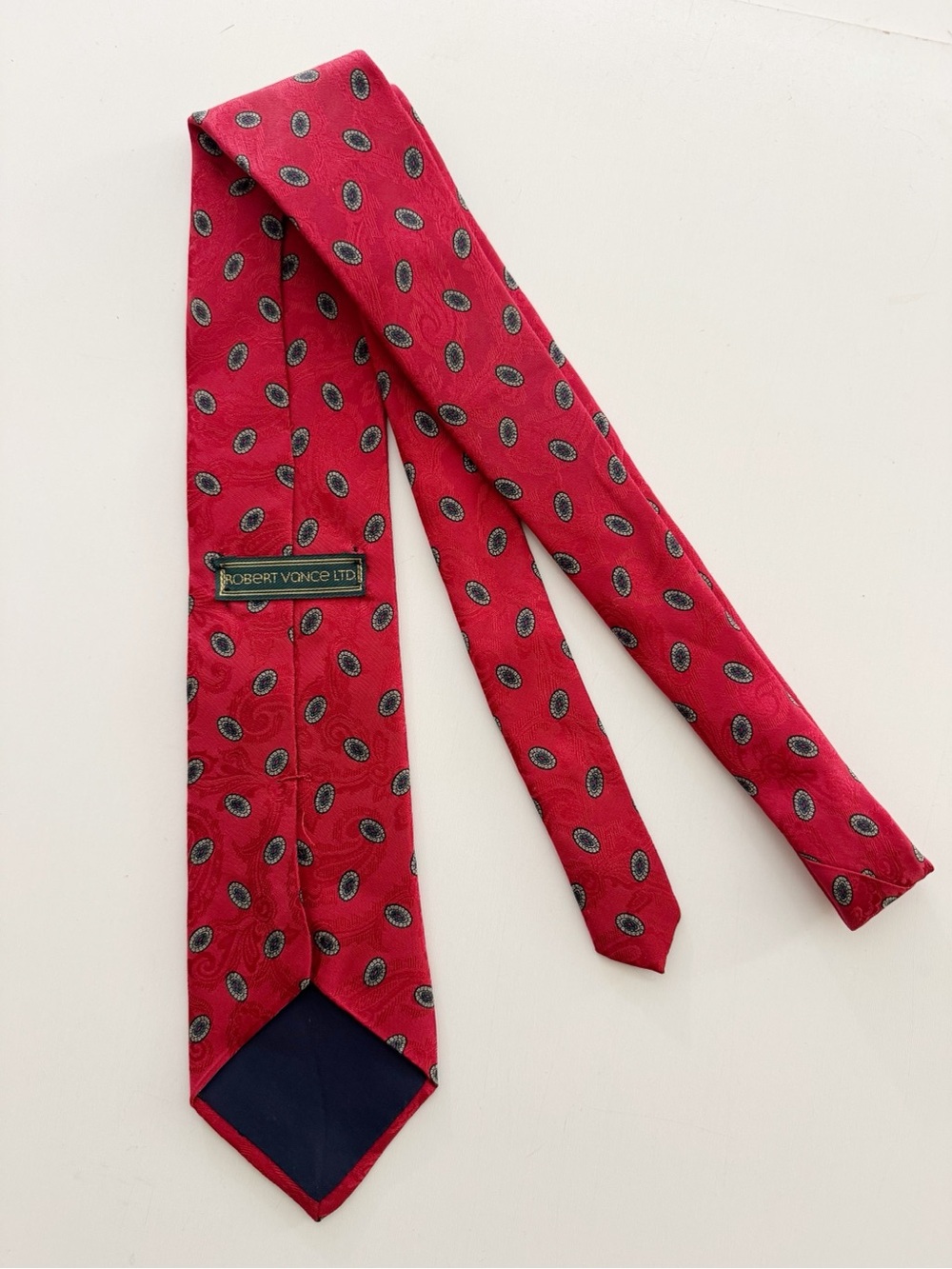Vintage Robert Vance Ltd. Silk Tie - Picture 3 of 5